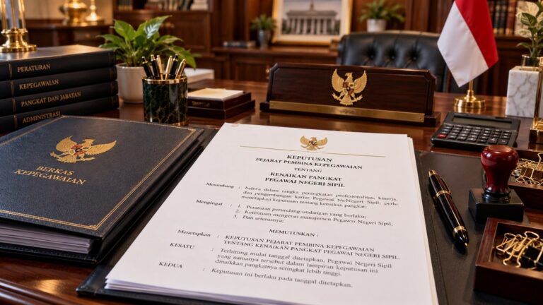 Ketentuan Hak Finansial PNS yang Diangkat Menjadi Pejabat Struktural Eselon IV
