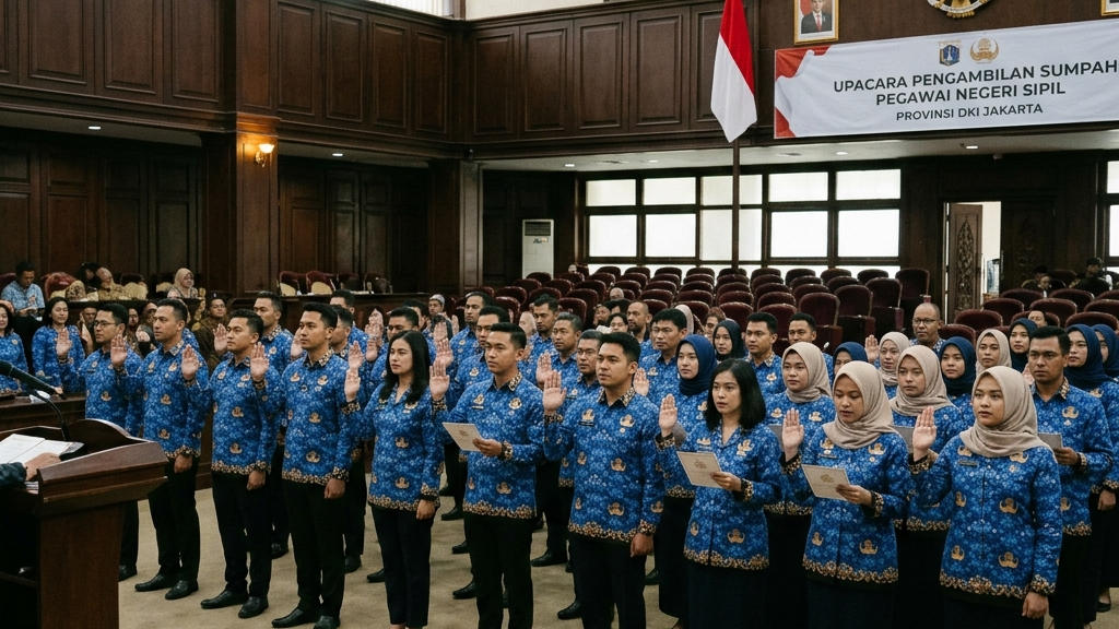Ketentuan Masa Percobaan CPNS 80 Persen Gaji dan Pengangkatan PNS